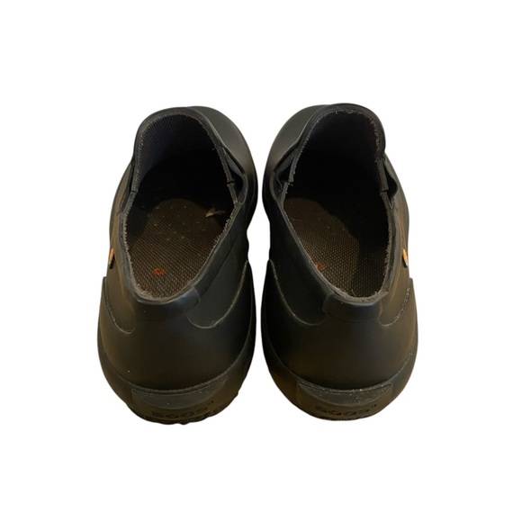 Bogs Rain Womens Black Solid Patch Slip On Shoes Size 7 Waterproof Gardening - Picture 4 of 9